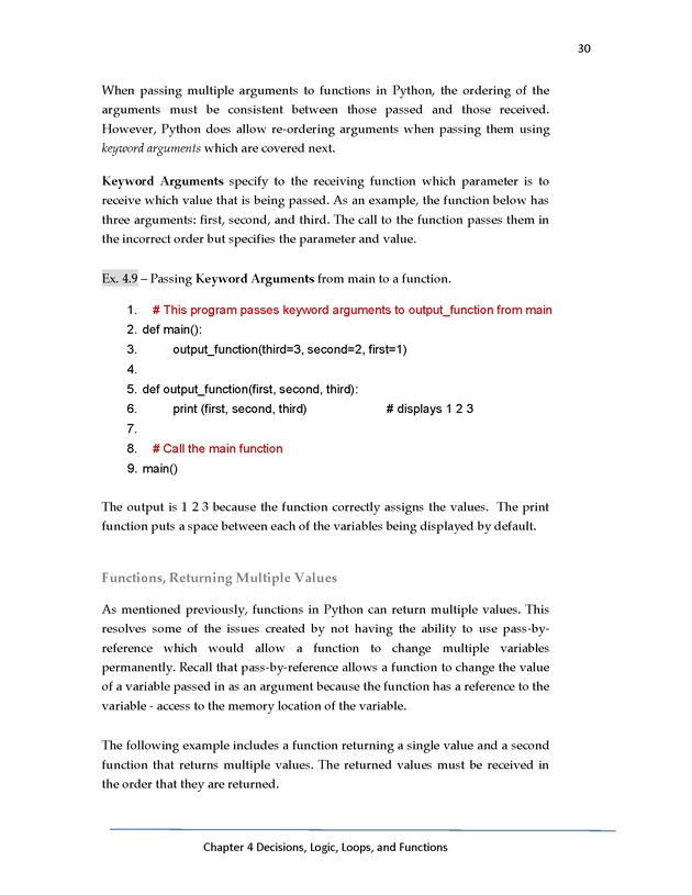 Python Programming: Basics to Advanced Concepts Advanced Programming Workshop - Page 30